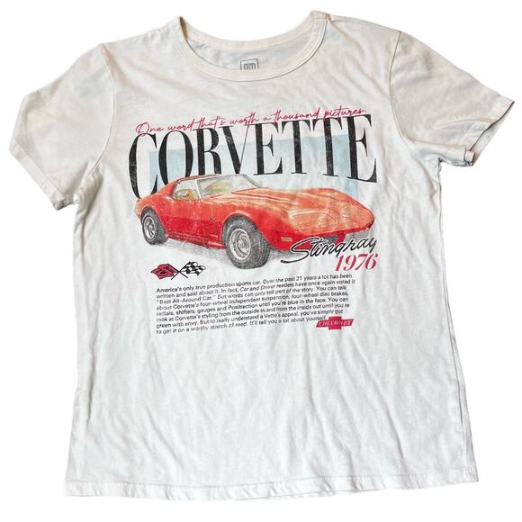 Hybrid Apparel Men's SM Official GM 1976 Corvette Stingray Graphic T-shirt - Picture 1 of 3